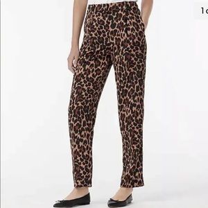 New j crew leopard pants